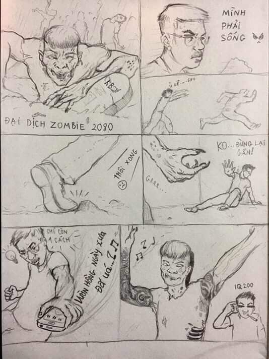 Cách thoát khỏi zombie Khá Bảnh