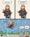 Anh Thor ghé chơi hèn chi mưa sắp mặt 