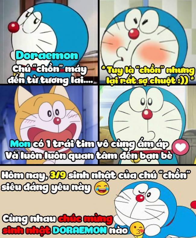 Mừng sinh nhật Doraemon